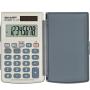 Calculator de buzunar, 8 digits, 105x64x11mm, dual power, conversie, SHARP EL-243EB - gri