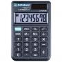 Calculator de buzunar, 8 digits, 88 x 59 x 10 mm, capac din plastic, DONAU Tech DT2081 - negru
