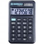 Calculator de buzunar, 8 digits, 98 x 65 x 9 mm, DONAU Tech DT2084 - negru