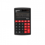 Calculator de buzunar MAUL M12, 12 digits - negru