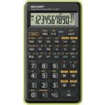 Calculator stiintific, 10 digits, 131 functii, 144x75x10mm, SHARP EL-501TBGR - negru/verde