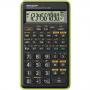 Calculator stiintific, 10 digits, 131 functii, 144x75x10mm, SHARP EL-501TBGR - negru/verde