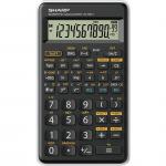 Calculator stiintific, 10 digits, 131 functii, 144x75x10mm, SHARP EL-501TBWH - negru/alb