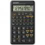 Calculator stiintific, 10 digits, 131 functii, 144x75x10mm, SHARP EL-501TBWH - negru/alb