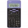 Calculator stiintific, 10 digits, 273 functii, 161x80x15mm, dual power, SHARP EL-531THBVL-negru/viol