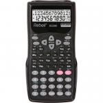 Calculator stiintific, 12 digits, 240 functii, 155 x 70 x 18 mm, Rebell - negru