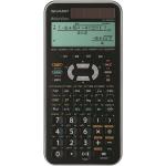 Calculator stiintific, 16 digits, 640 functii, 166x80x15mm, dual power, SHARP EL-W506XSL-negru/argin
