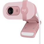 Camera Web Logitech Brio 100, Full HD, Rose