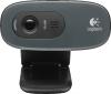 Camera Web Logitech C270, HD, USB, Black
