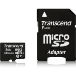 Card de memorie Transcend Micro SDHC 8GB UHS-I 600x PREMIUM