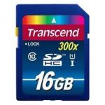 Card memorie Transcend SDHC 16GB 300X Class10 UHS-I