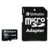 Card Memorie Verbatim Pro 64gb Class 10 Ush-I Microsdxc + Adaptor