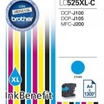 Cartus Brother LC525XLC DCPJ100 DCPJ105 MFCJ200 1300 pag