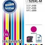 Cartus Brother LC525XLM DCPJ100 DCPJ105 MFCJ200 1300 pag