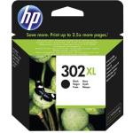 Cartus cerneala Original HP Black, nr.302XL, pentru DJ2130 AIO, 330p, F6U68AE