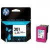 Cartus de cerneala original HP 301 Tri-color
