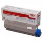 CARTUS TONER CYAN 46471103 7K ORIGINAL OKI C823