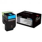 CARTUS TONER CYAN NR.800S2 80C0S20 2K ORIGINAL LEXMARK CX310N
