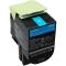CARTUS TONER CYAN RETURN NR.702XC 70C2XC0 4K ORIGINAL LEXMARK CS510DE