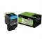 CARTUS TONER CYAN RETURN NR.802XC 80C2XC0 4K ORIGINAL LEXMARK CX510DE