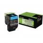 CARTUS TONER CYAN RETURN NR.802XC 80C2XC0 4K ORIGINAL LEXMARK CX510DE