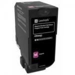 Cartus toner Lexmark 74C2SM0, magenta, 7 k