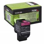 CARTUS TONER MAGENTA RETURN NR.702M 70C20M0 1K ORIGINAL LEXMARK CS310N