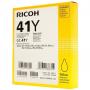 CARTUS TONER YELLOW 405764 GC-41Y 2,2K ORIGINAL RICOH AFICIO SG 3100SNW