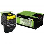 CARTUS TONER YELLOW RETURN NR.702XY 70C2XY0 4K ORIGINAL LEXMARK CS510DE