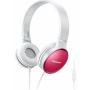 Casti audio cu banda, Panasonic RP-HF300ME-P, Microfon, Roz