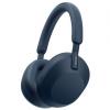 Casti Casti Over the Ear Sony WH-1000XM5L, Wireless, Bluetooth, Noise cancelling, Autonomie baterie 30 ore, Microfon, Alexa si Google Assistant, Albastru