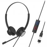 Casti Casti Tellur Voice 320 USB, negru