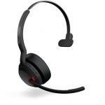 Casti Evolve2 55 USB-A UC Mono Fara Fir