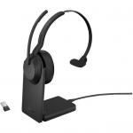 Casti Evolve2 55 USB-A UC Mono Stand Fara Fir