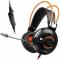 Casti gaming Somic G925, Negru/Portocaliu