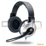 Casti Genius `HS-05A` + microfon, control volum `31710011100`