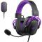 Casti Havit H2002C+U - gaming headphones (black and purple)