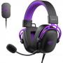 Casti Havit H2002C+U - gaming headphones (black and purple)