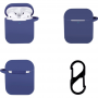 Casti Husa AirPods AirBox Pro Navy Blue