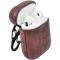Casti Husa AirPods AirBox Stone Pattern Dark Brown