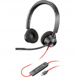 Casti Poly BW 3220 Stereo USB-C HS +USB-C/A