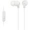 Casti Sony MDR-EX15AP, Frecventa (Hz) 8 - 22.000, cu microfon pentru smartphone, elemente intraauric