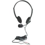 Casti stereo Economy Manhattan 164429, cu microfon