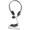 Casti stereo Economy Manhattan 164429, cu microfon