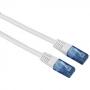 CAT 6 Network Cable UTP, white, 10.00 m, 10 pieces