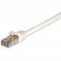 Cat6A S/FTP 2xRJ45 20.00m Alb Cat7ProLSZH