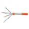 Cat7 S/FTP 4P23 100.00m Portocaliu LSZH
