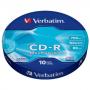 CD-R 10 pcs, 700MB, 52x, wrap EXTRA PROTECTION