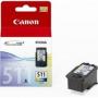 Cerneala Canon CL511 color BLISTER cu securitate | MP240/MP260