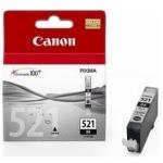 Cerneala Canon CLI521BK black BLISTER cu sec. | iP3600/iP4600/MP540/MP620/MP630
